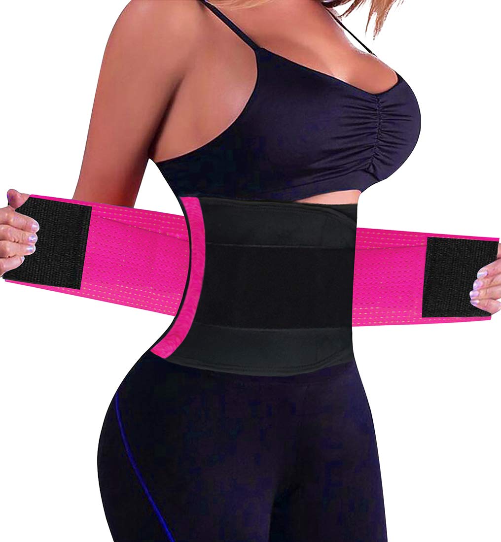 YIANNAWaist Trainer Belt for Women Waist Trimmer Weight Loss Workout Fitness Back Support Belts