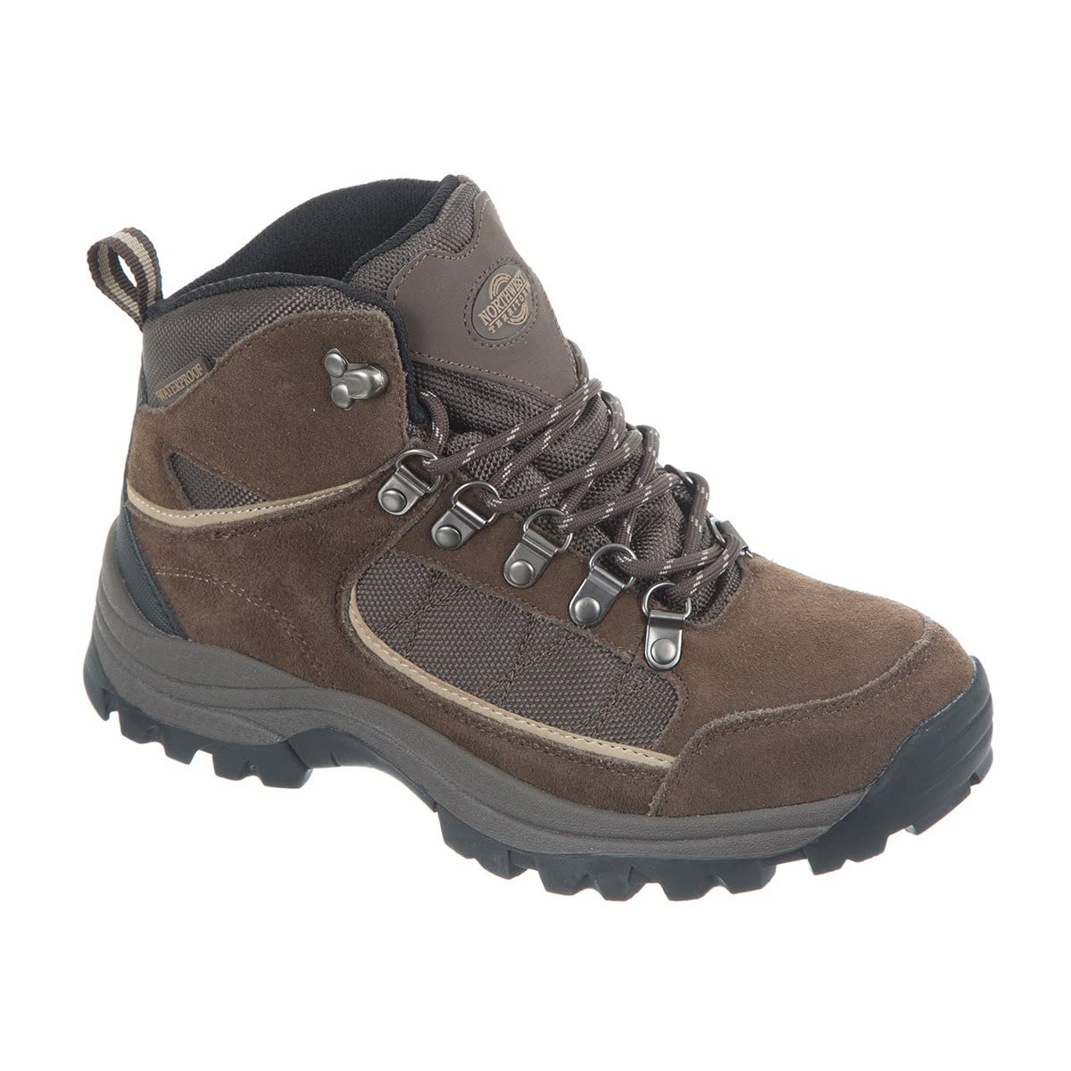 Northwest Territory Ladies Victoria Lace Up Suede Leather Upper Waterproof Walking/Hiking Trekking Boot