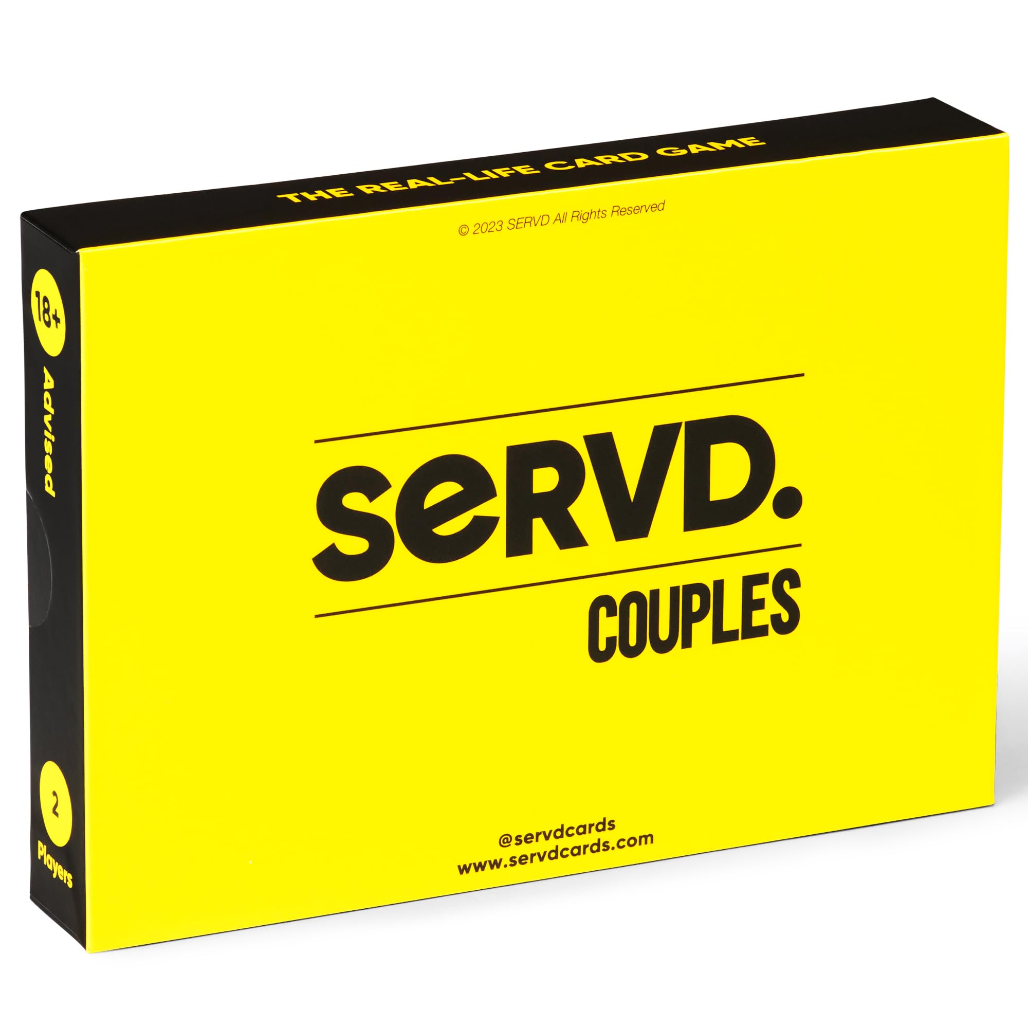 SERVDCouples - The Hilarious Real-Life Couples Card Game | A Funny Couples Gift for Anniversary, Valentines Day, Christmas, Date Nights & More | Unique Couples Strategy Game