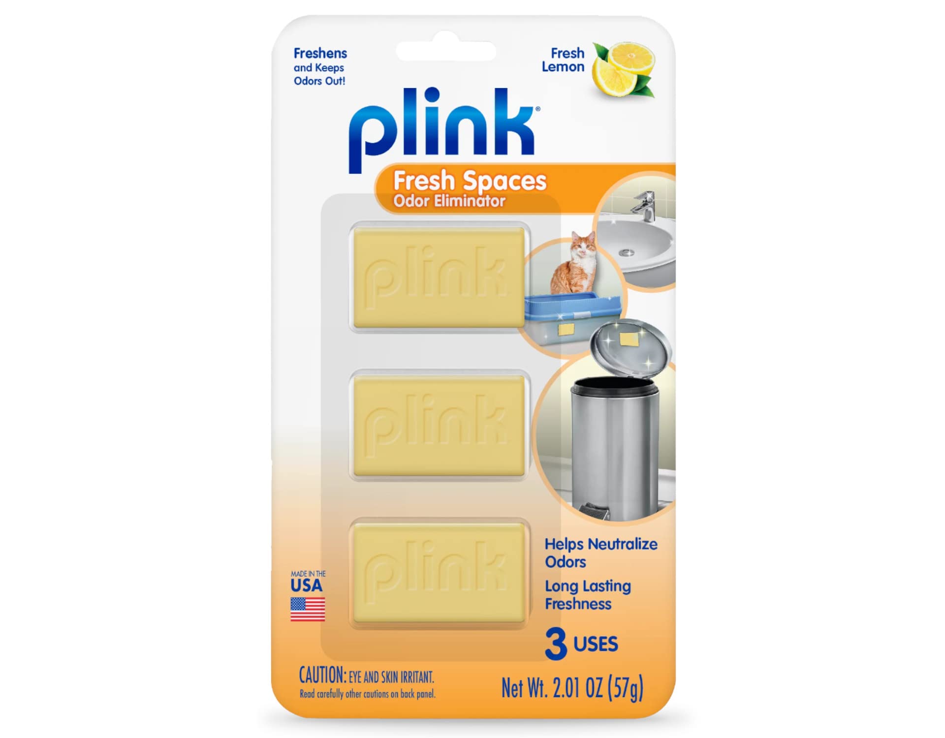 Plink 3 Pack Lemon Fresh