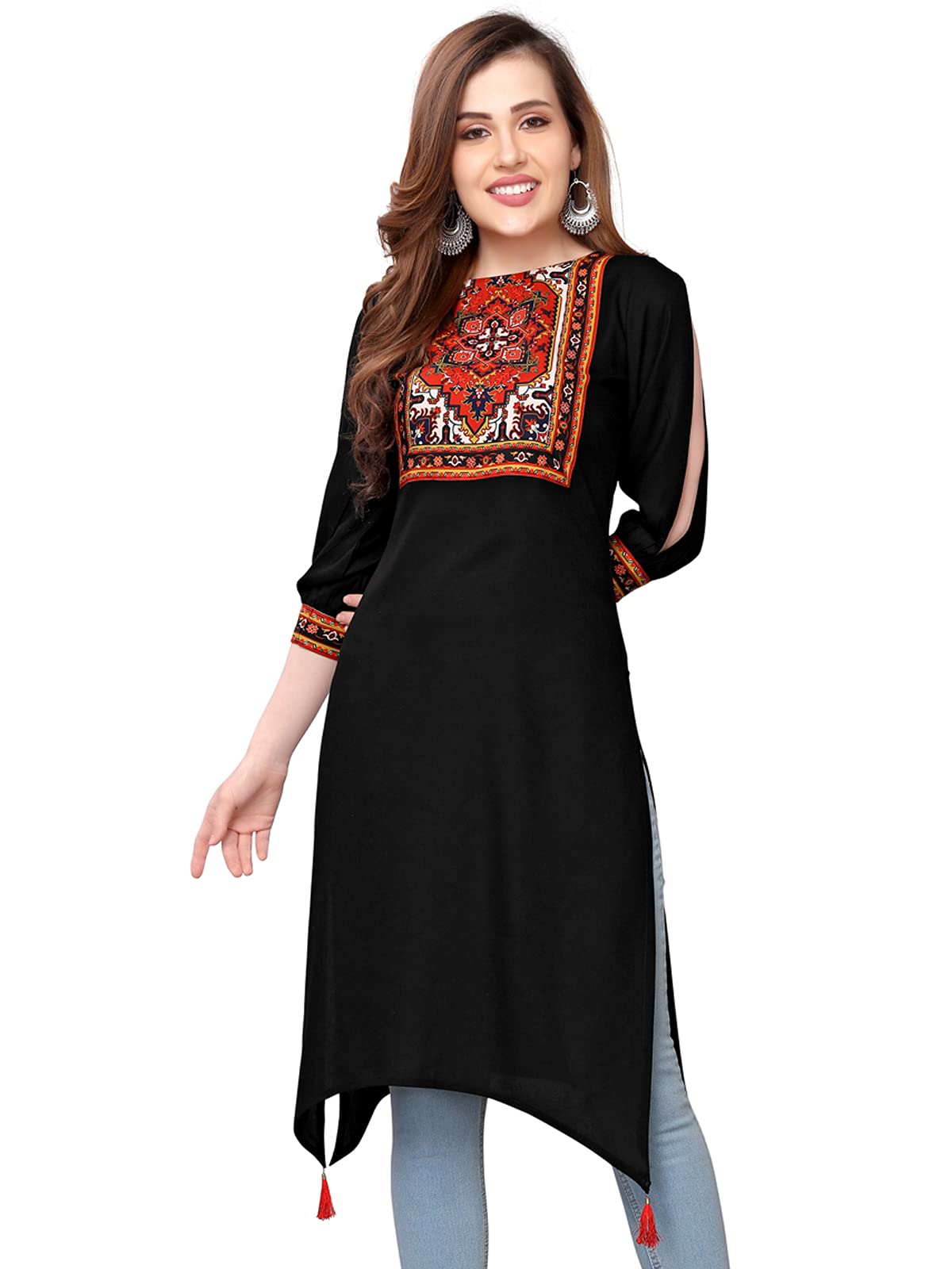 Sanisa322K772N-P, Women, KURTA