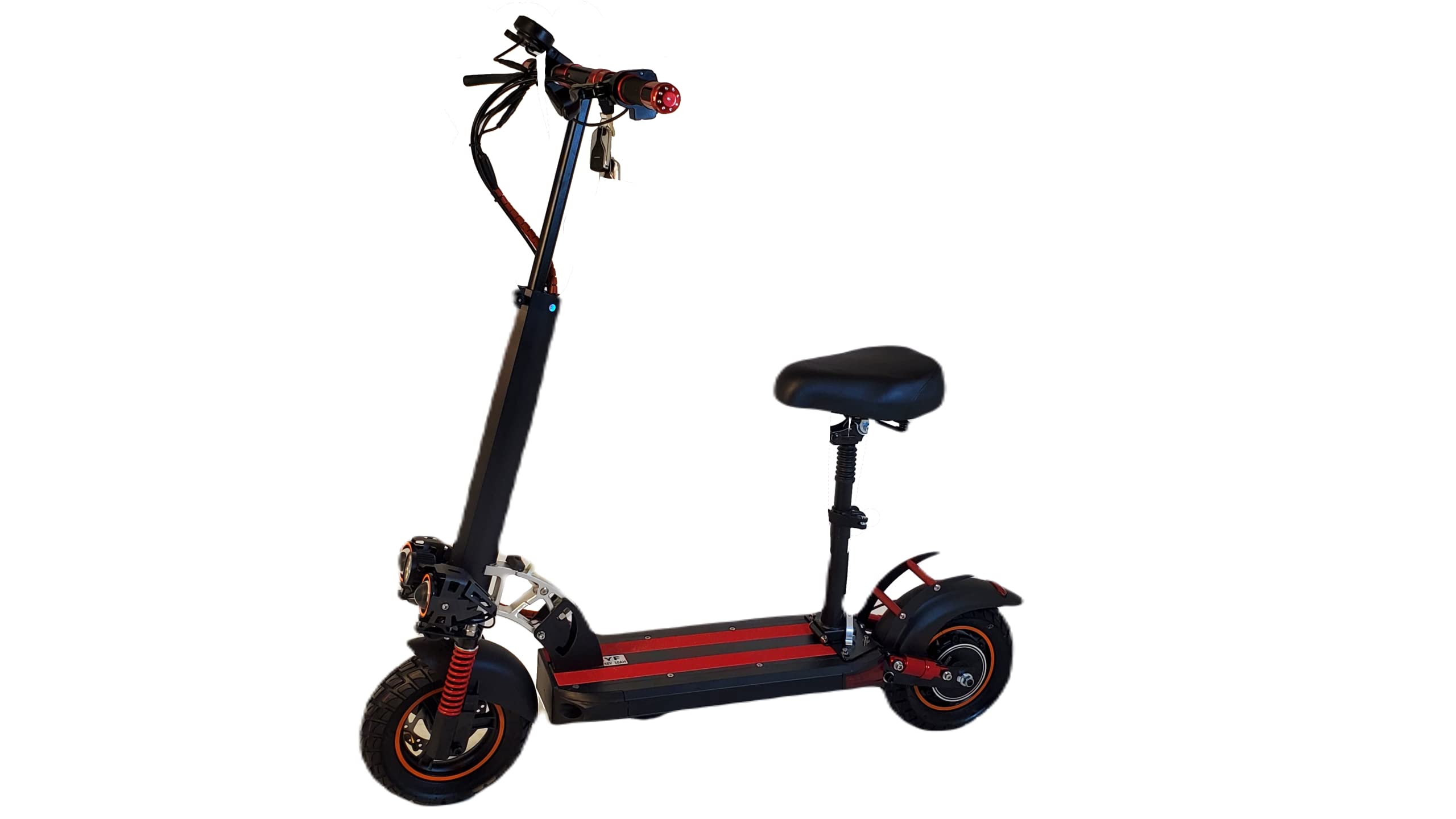 E-scooter E20 50Km Mileage 1000W Full Foldable 48V 13Ah Improved (1000wh) 50Km Speed Include Anti-Theft RC