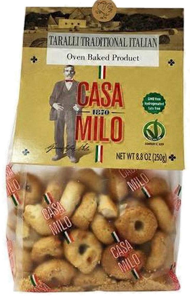 Casa Milo, Traditional Taralli, 8.8 oz. (4 pack)