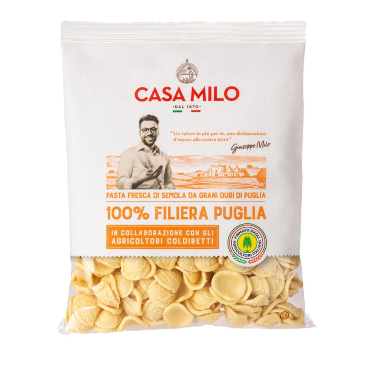 Casa Milo Fresh Pasta Orecchiette, 500g