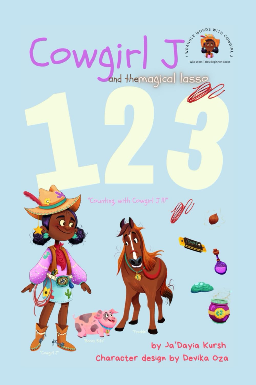 Cowgirl J and the Magical Lasso "123"