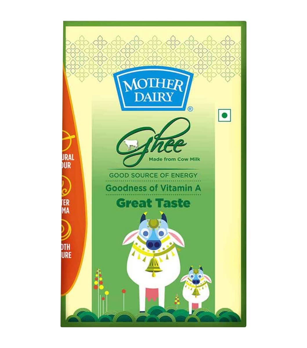 MOTHER DAIRY Cow GHEE CEKA Pack 1LTR (1kg)