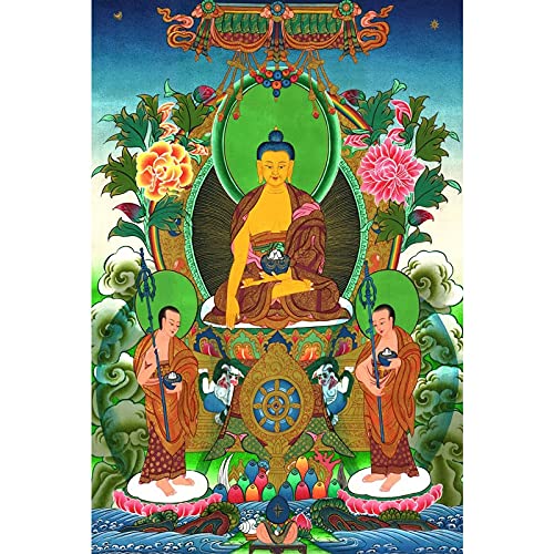 Shakyamuni بوذا لغز 500، 1000، 1500، 2000، 3000 قطعة، الألغاز الكلاسيكية الخشبية، ألعاب تعليمية للبالغين والأطفال، هدايا فريدة من نوعها. 0802 (Color : Partitions, Size : 500 pieces)