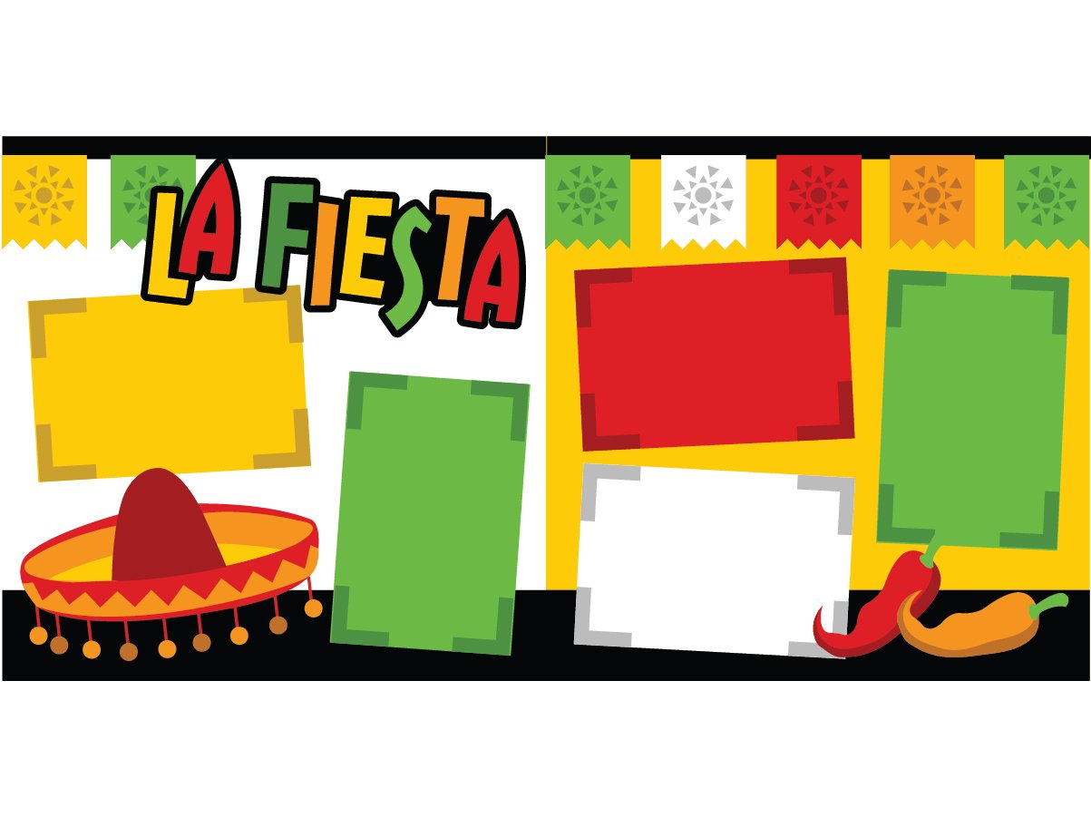 "La Fiesta" Scrapbook Page Kit