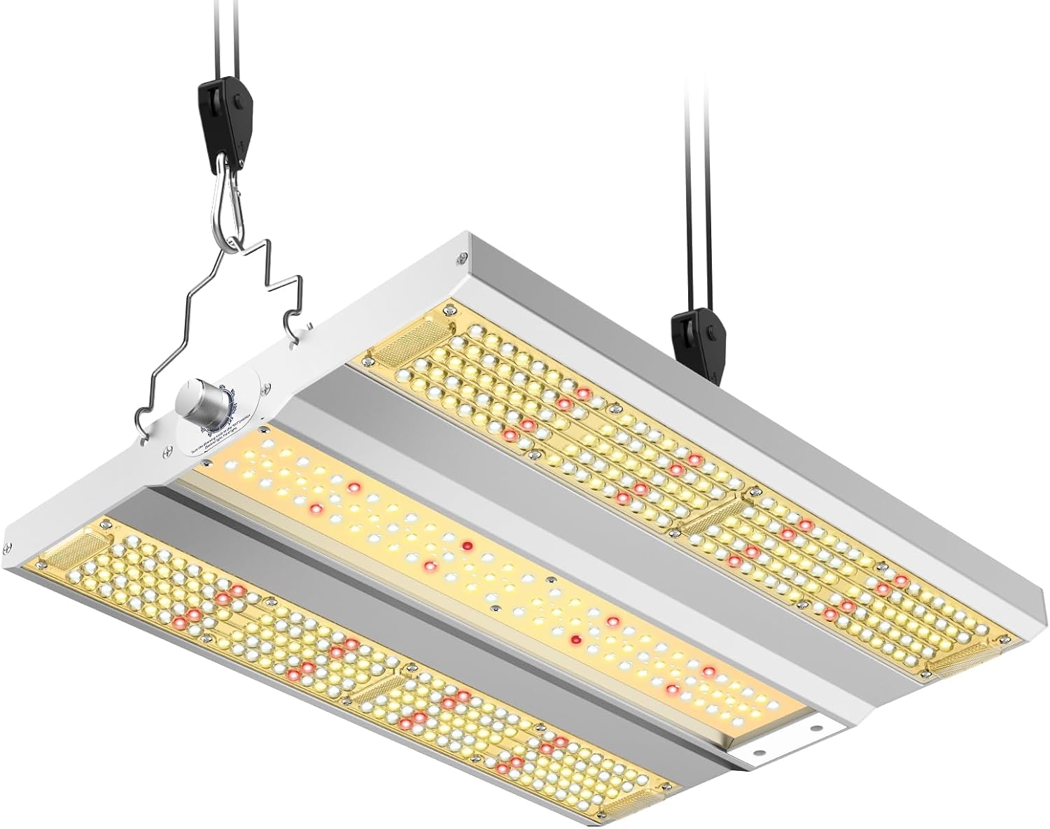 VIPARSPECTRA2024 Newest XS1500 Pro LED Grow Light with New-gen Lens, Dimming Daisy Chain Full Spectrum Grow Lights for Indoor Plants Veg Bloom Growing Lamps for 2x2/3x3 Grow Tent Actual Power 150Watt