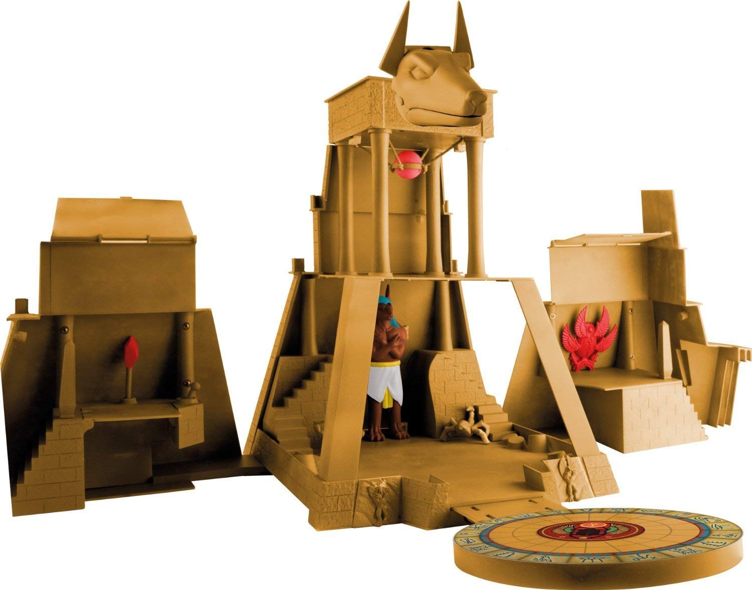 IMC Toys 030084 INVIZIMALS Temple of Light Uberjackel Playset Includes 2 Figures