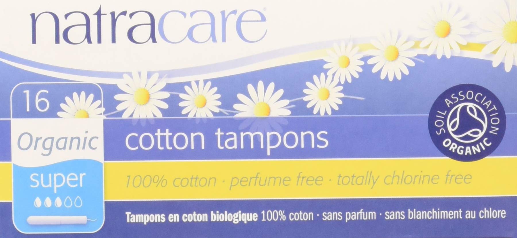 Natracare Applicator Tampon - Super 2 X 16