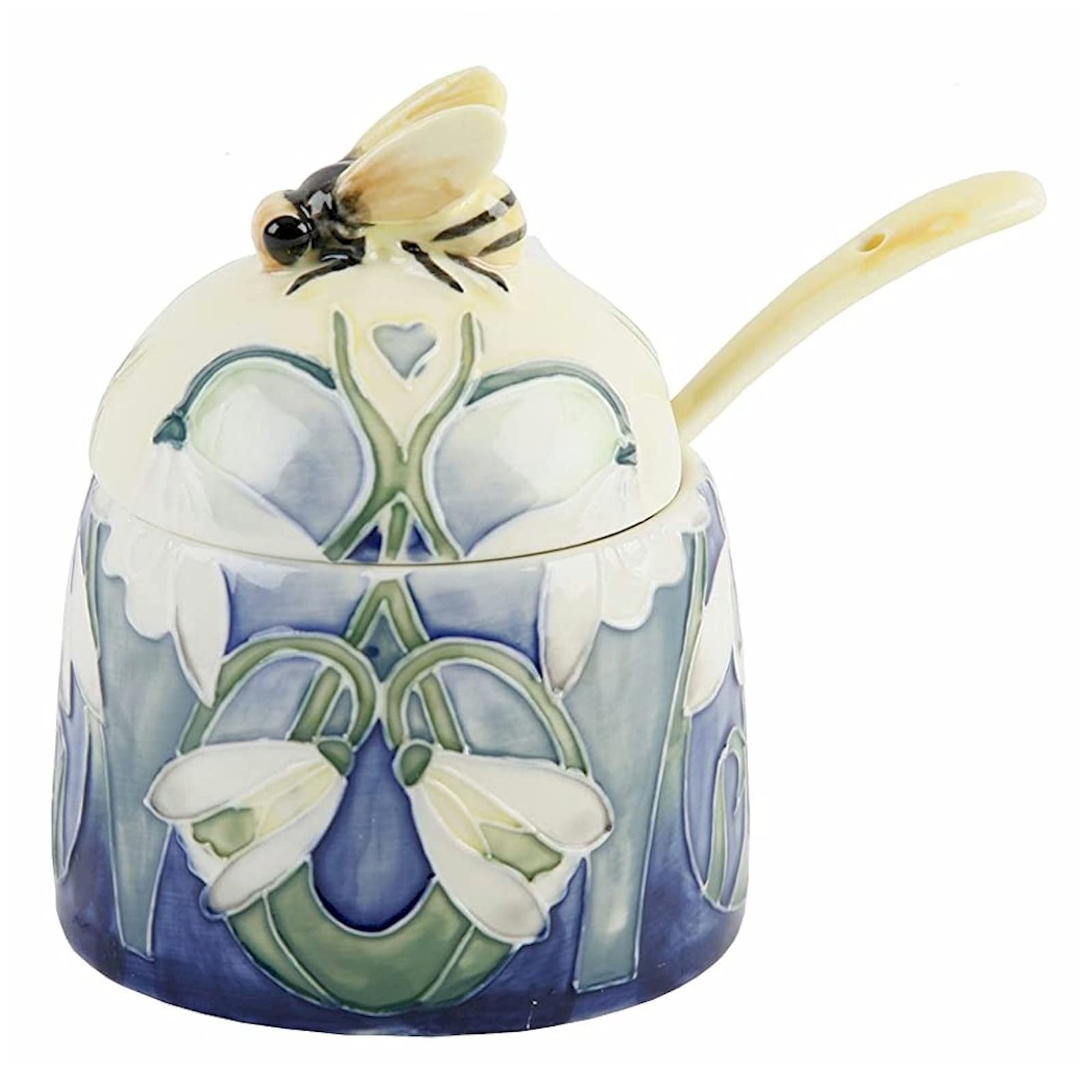 Old Tupton Ware - Snowdrop Design - Honey Pot