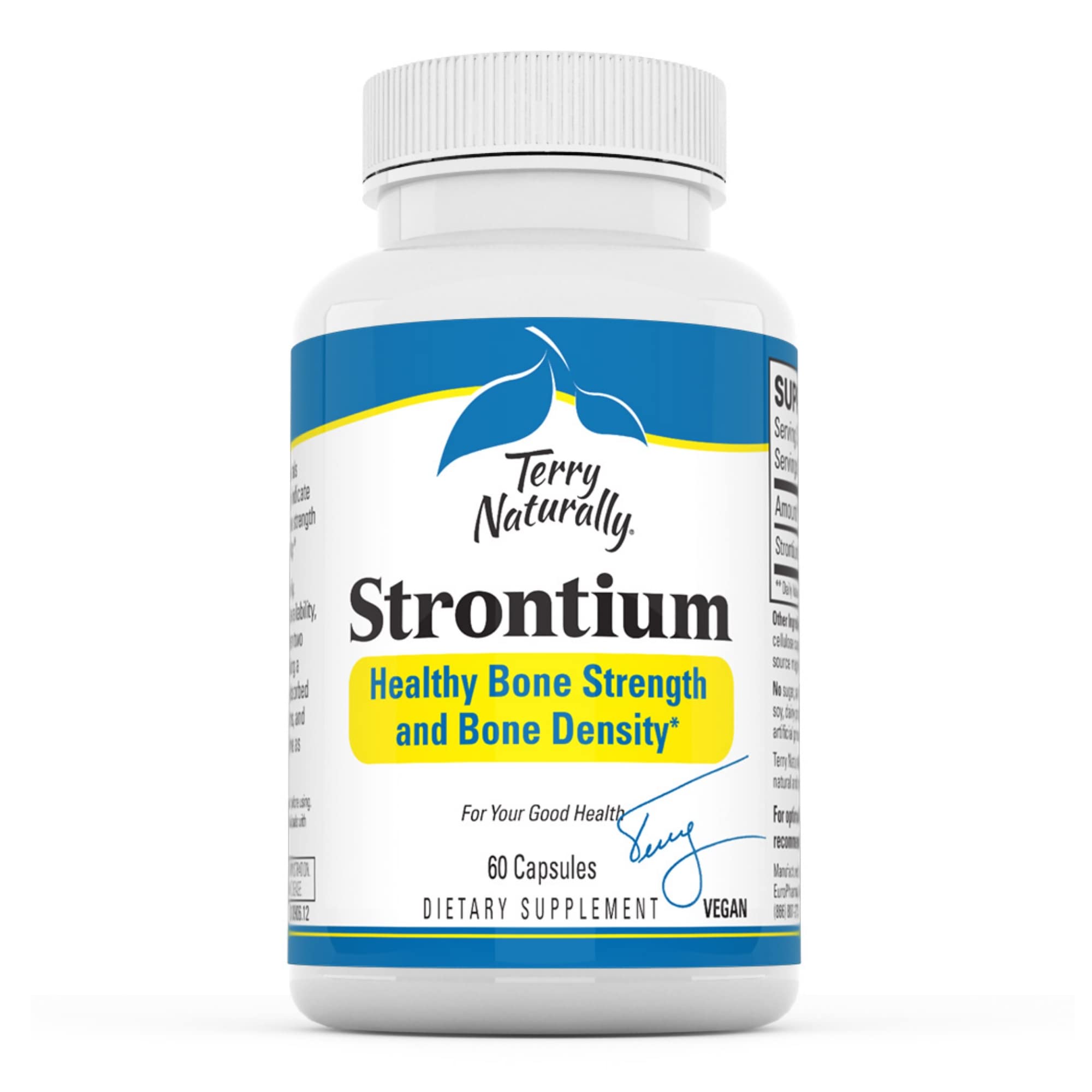 Terry Naturally Europharma Strontium - 60 Capsules