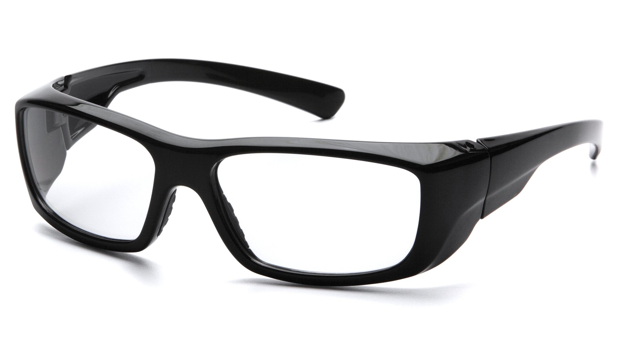 Pyramex Safety ESB7910D20 Emerge Black Frame with Clear +2.0 Lens