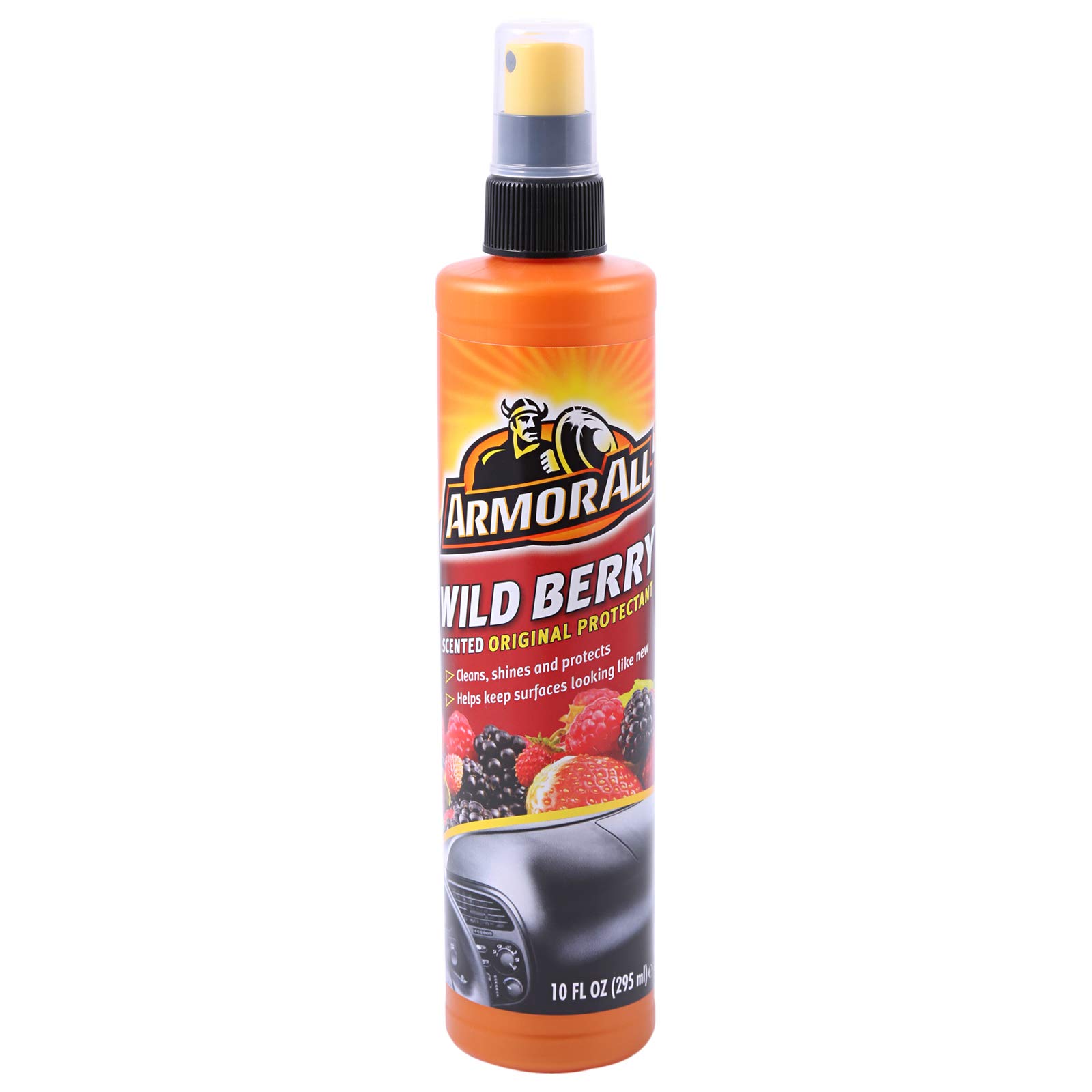 Armor AllDash Board Scented Spray, Wild Berry - Orange 10 Oz, 295 ml