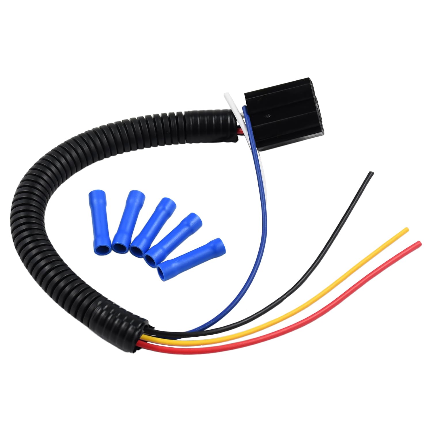 M90206 Ignition Key Switch Wiring Harness Compatible with John Deere TCA15075 AM101561 TCA22740 Compatible with Cub Cadet Troy-Bilt Toro Exmark Hustler Lawn Tractor 725-3026 925-3026 (18'')