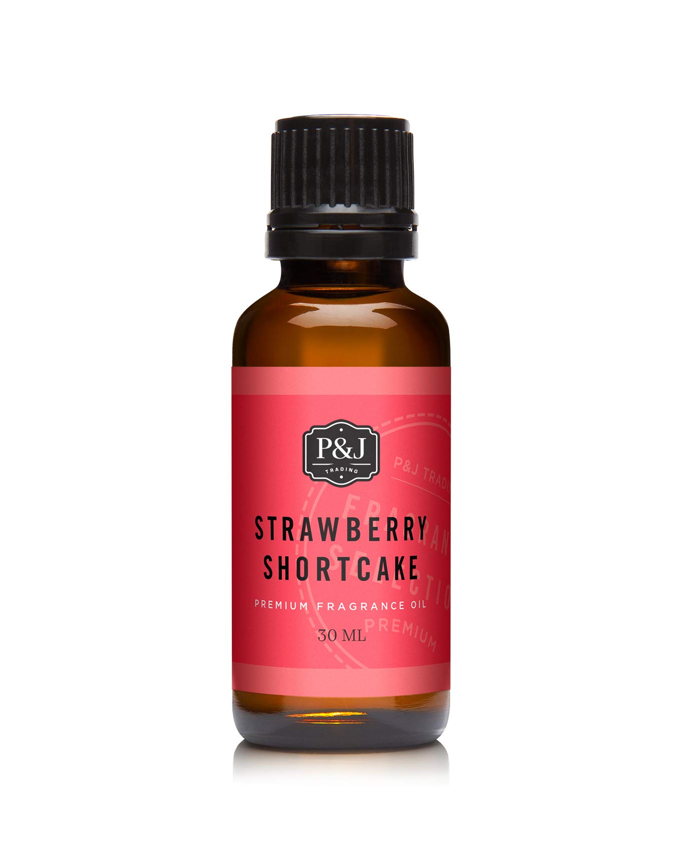 P&J TradingFragrance Oil | Strawberry Shortcake Oil 30ml - Candle Scents for Candle Making, Freshie Scents, Soap Making Supplies, Diffuser Oil Scents