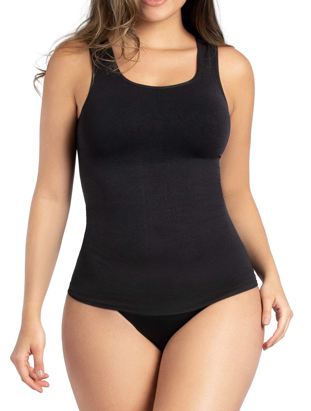 CURVEEZ Womens Shapewear Tummy Control Fajas Colombianas Tank Top