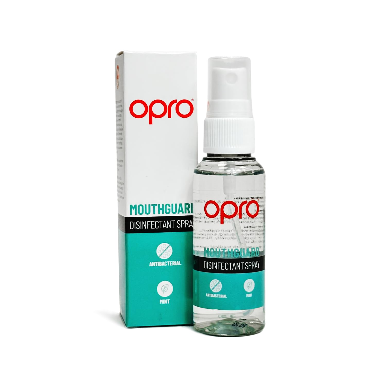 OproMouthguard Disinfectant Spray, Perfect to Use with Any, Gum Shield, Retainer, Aligner Or Dentures After Every Use, Leaves A Fresh Minty Taste, Kills Bacteria, Hygienically Cleans