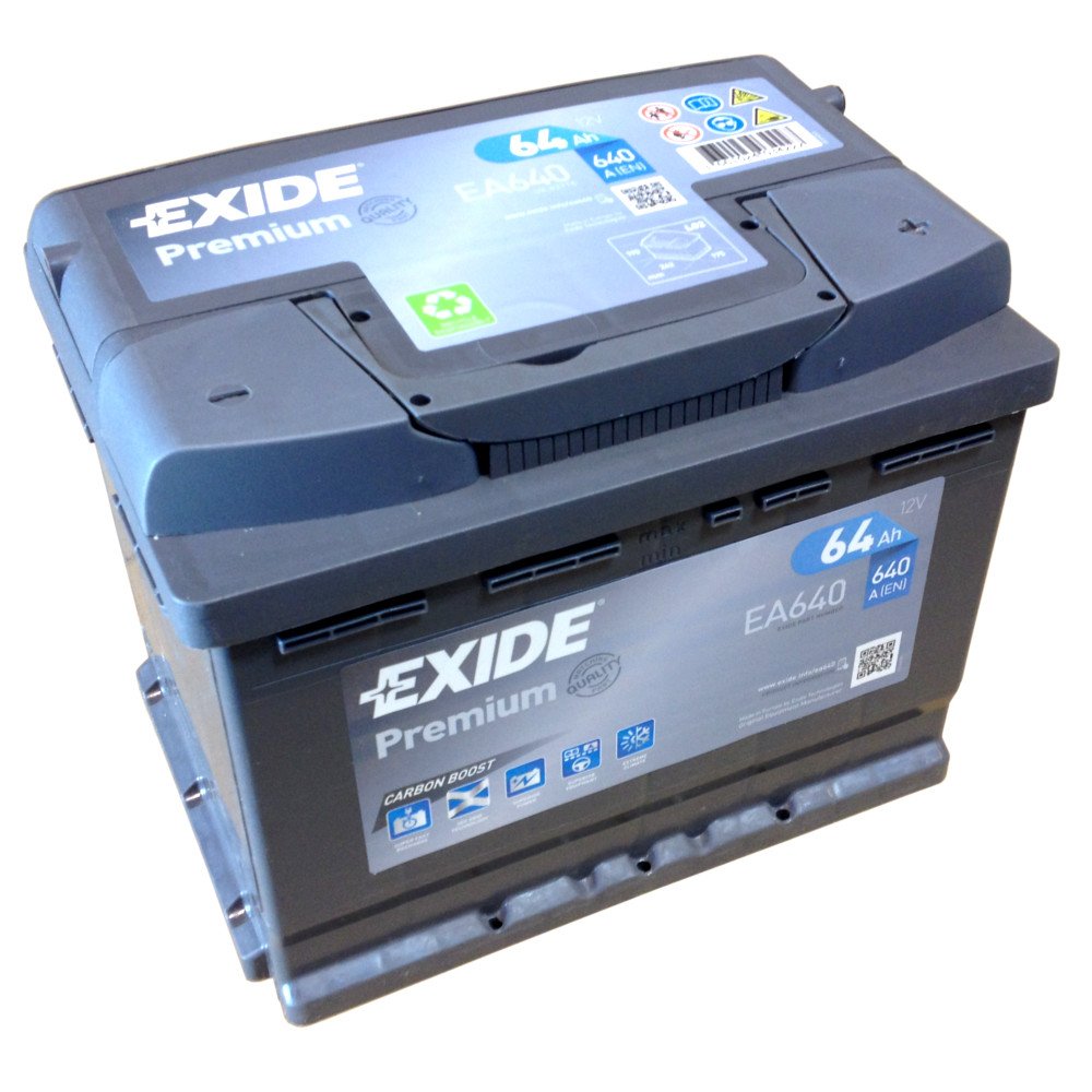 Exide Premium Carbon Boost EA 640 12 V 64AH Starter Battery New 2014/15 Model