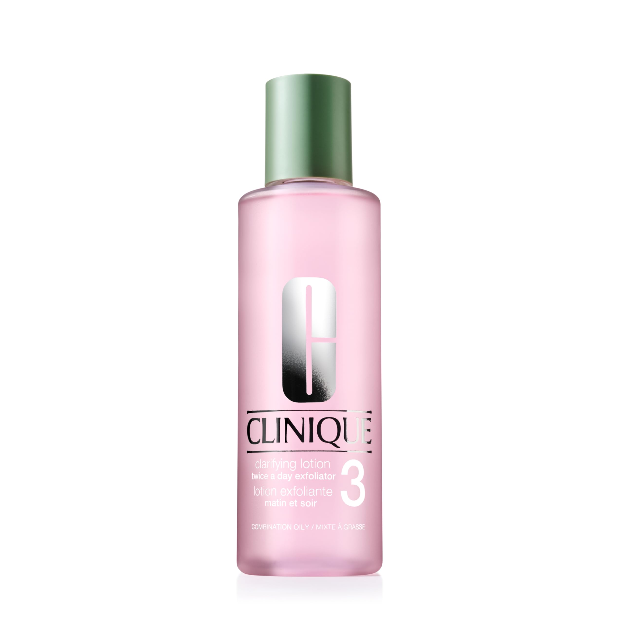 Clinique 3-Step Clarifying Lotion Face Exfoliator For Combination Oily Skin Types