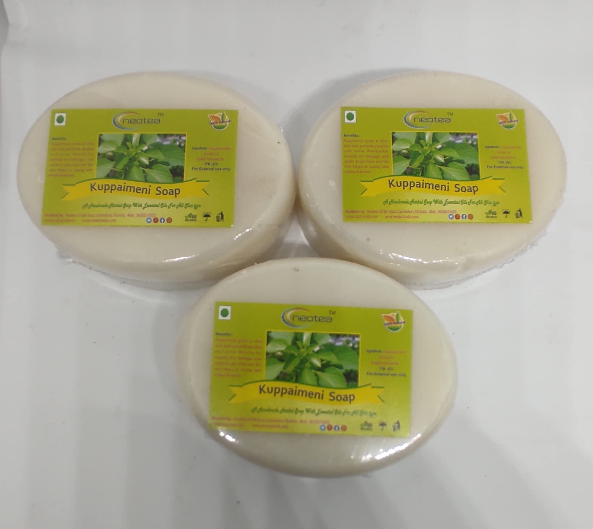 Neotea Kuppaimeni soap 75 gm Pack Of 3