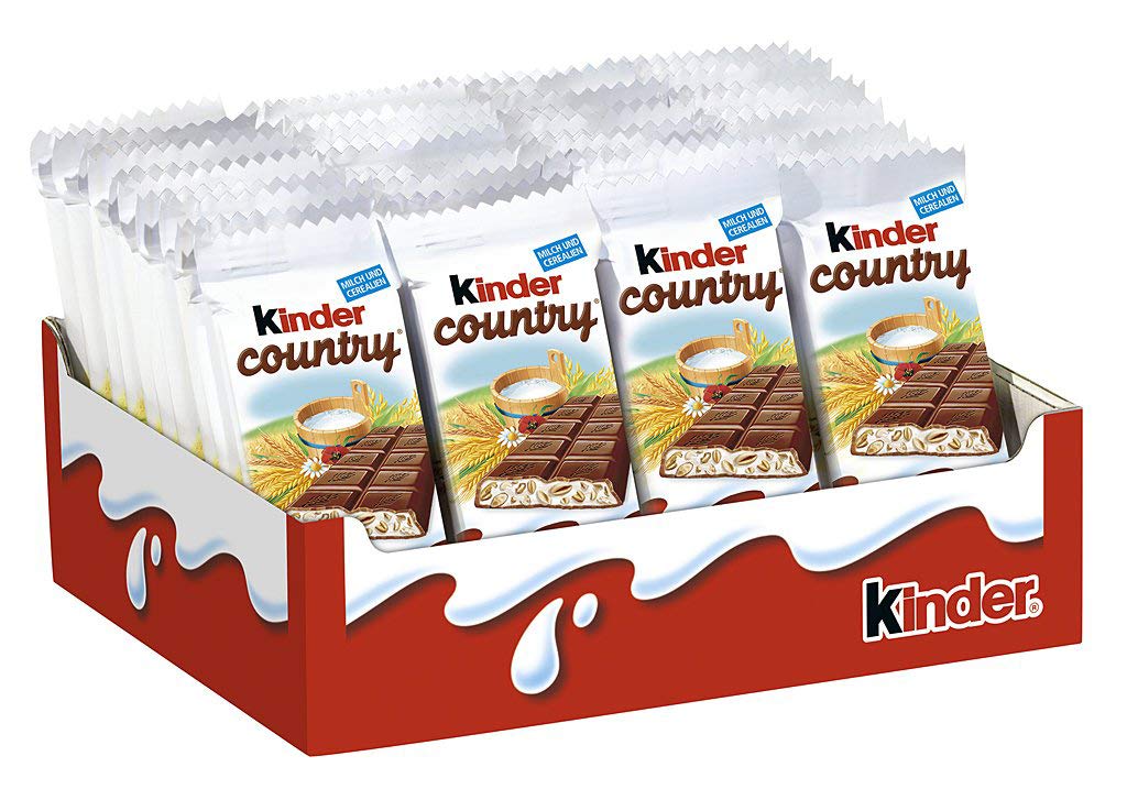 Kinder Country Delicious Candy Bar,8.2 pounds