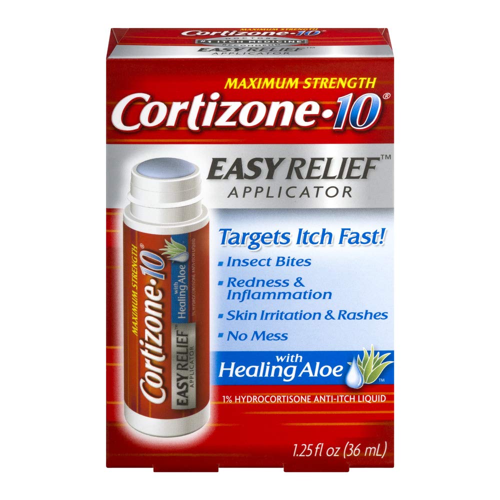 Cortizone 10Easy Applcto Size 1.25z Cortizone 10 Easy Relief Applicator With Healing Aloe 1.25oz