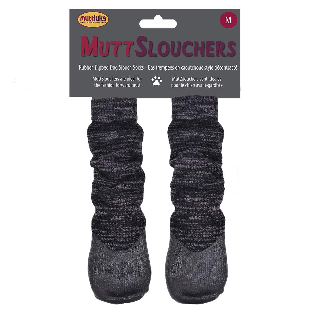 MUTTLUKS, MuttSlouchers Rubber Dipped Slouch Socks for Dogs