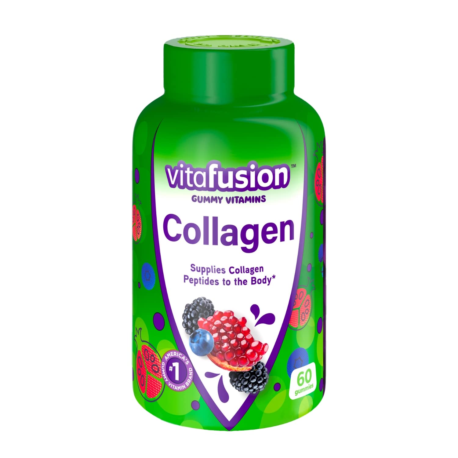 Vitafusion Collagen Gummy Vitamins, 60ct (Package May Vary)