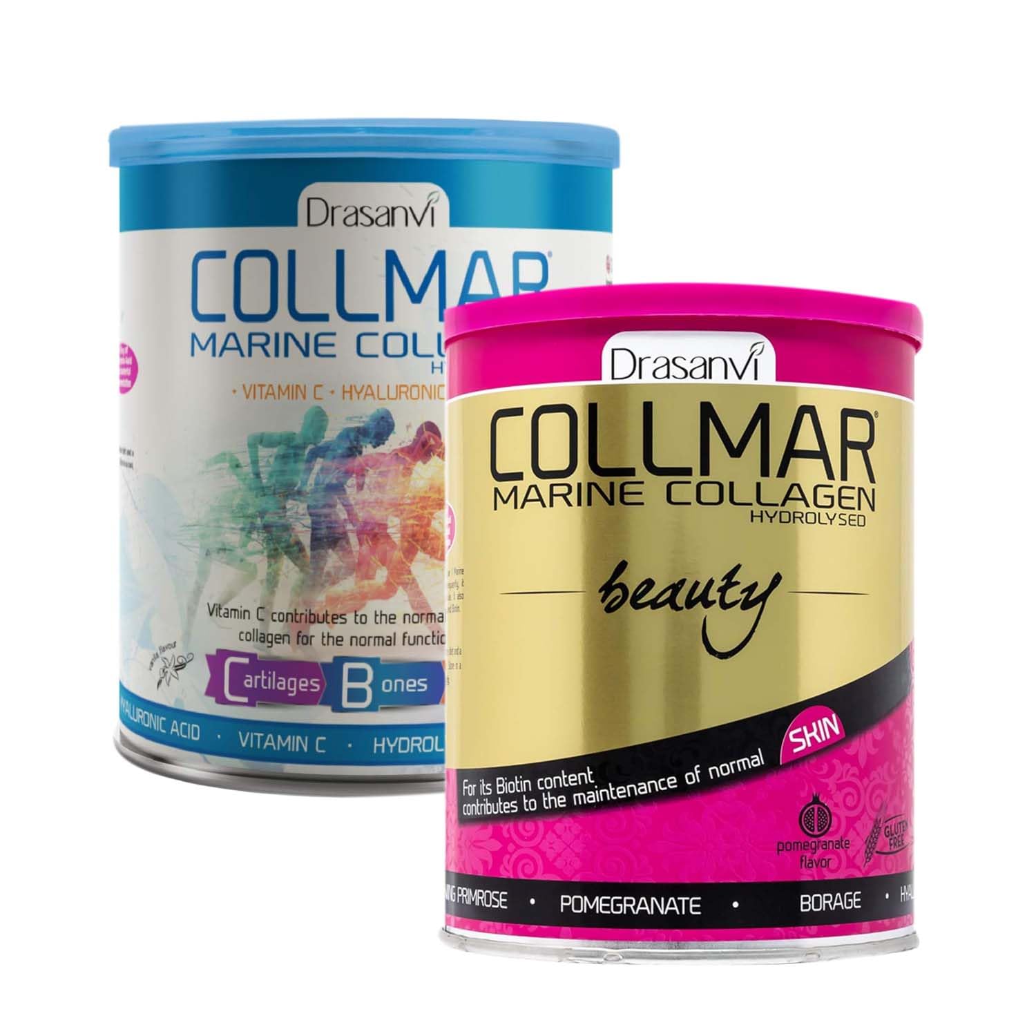 Drasanvi(Bundle) COLLMAR Beauty (Women) + COLLMAR Marine Collagen Vanilla Flavor - Gluten Free