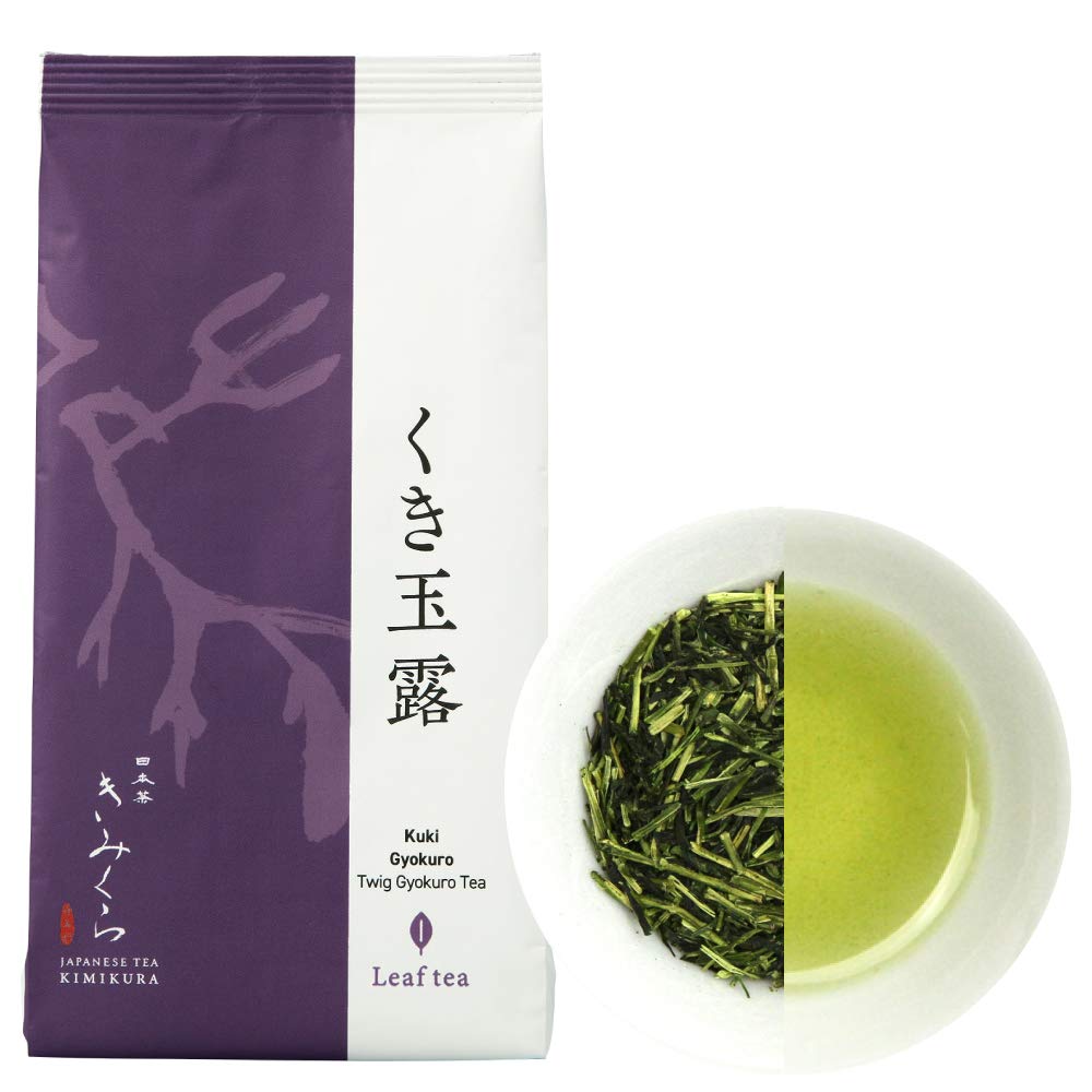 Gyokuro Green Tea -Imperial Green Tea from JAPAN｜Japanese Tea KIMIKURA (3_Twig Gyokuro 100g/3.5 -Shizuoka)