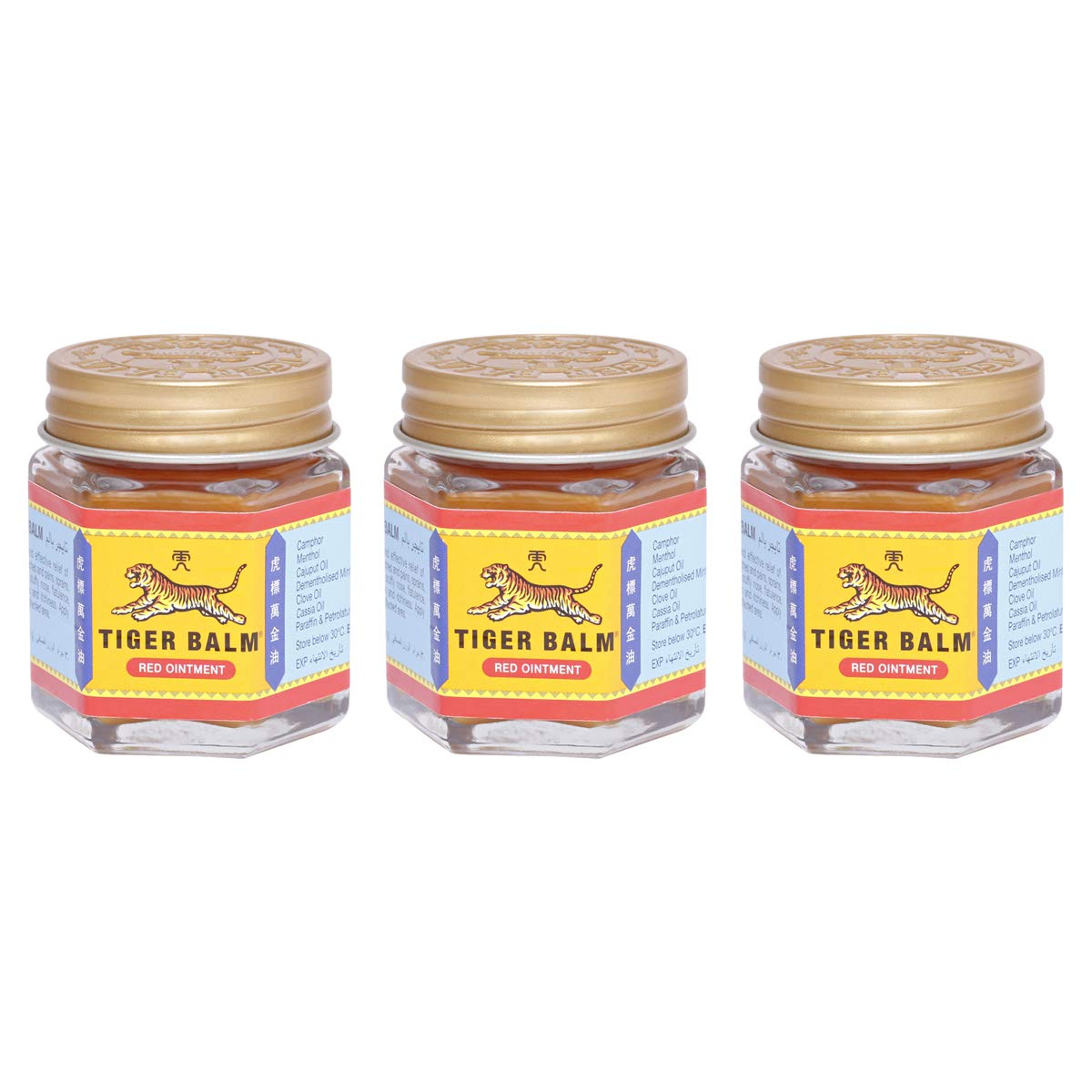 Tiger Balm PHI123A Red- Set of 3 (30g)