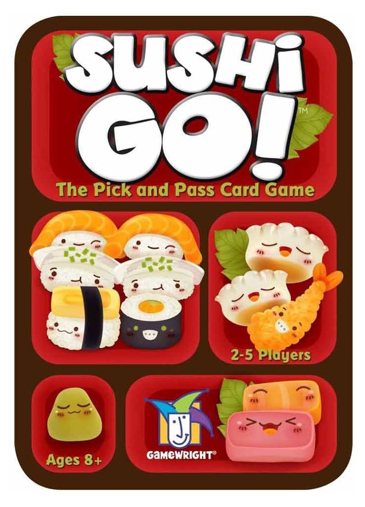 Gamewright Sushi Go! - The Pick and Pass Card Game