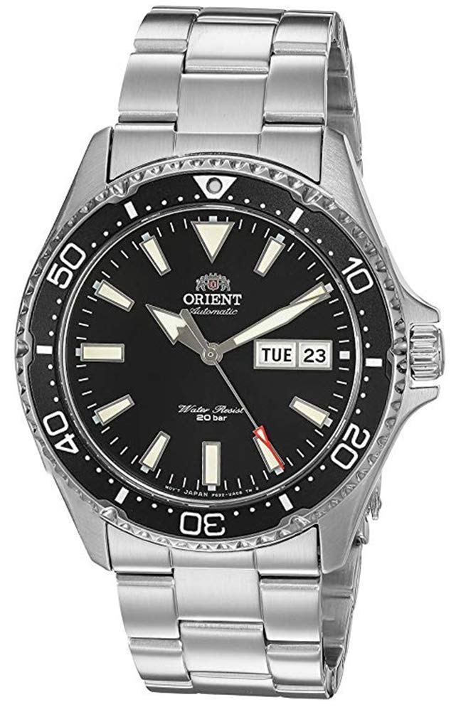 Orient Men's Kamasu Stainless Steel Japanese-Automatic Diving Watch