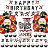 Ninja Birthday Party Decorations Ninja Happy Birthday Banner Ninja Cupake Topper Balloons Baby Shower Party Decoration Supplies