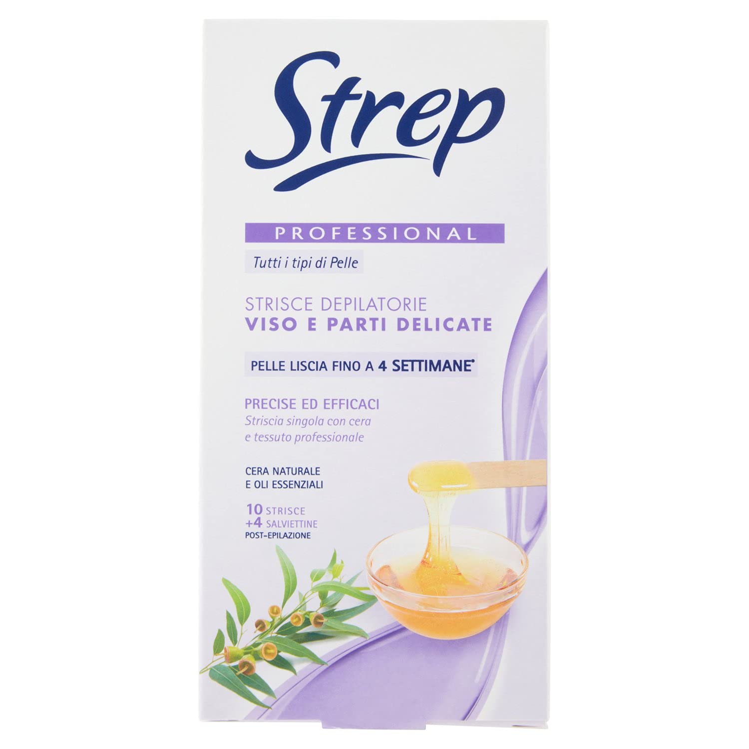 STREP Strisce visoparti delicate depil.* 10 pz. - Depilatories