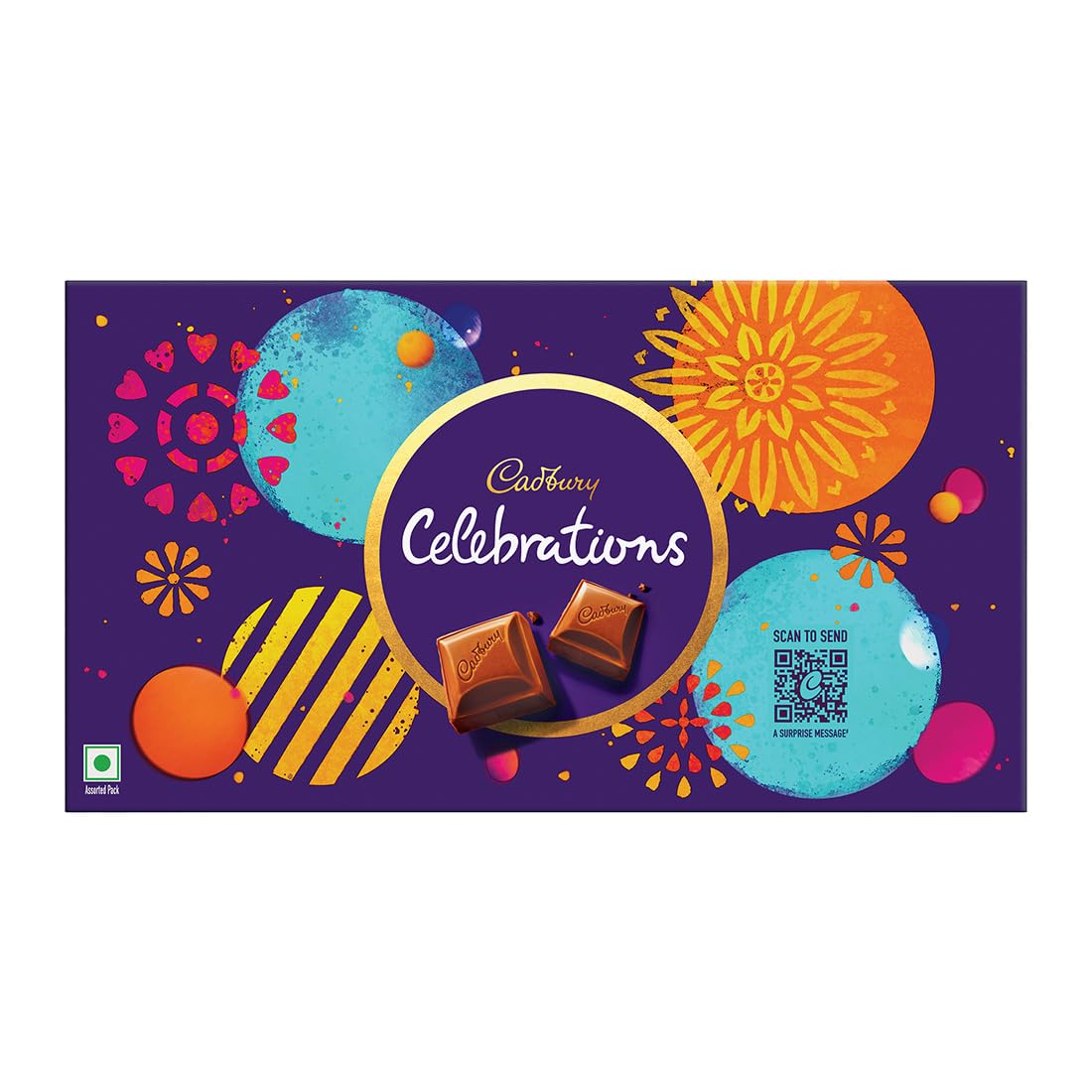 Cadbury Celebrations Assorted Chocolate Diwali Gift Pack, 144.1 g