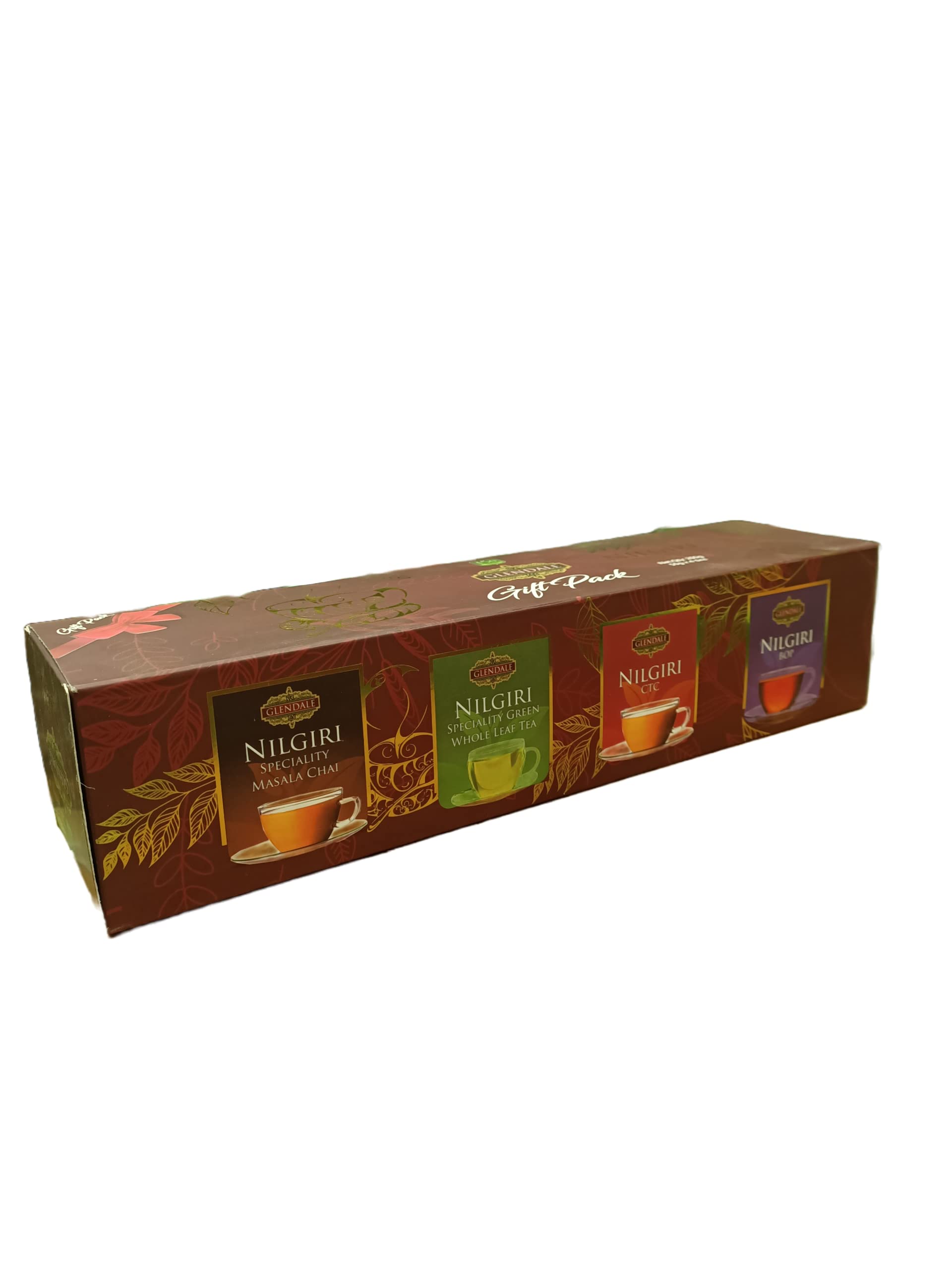 GLENDALE Gift Pack | 50 g x 4 Tins | Total 200 g | Pack of 1 | High Grown Nilgiri Tea