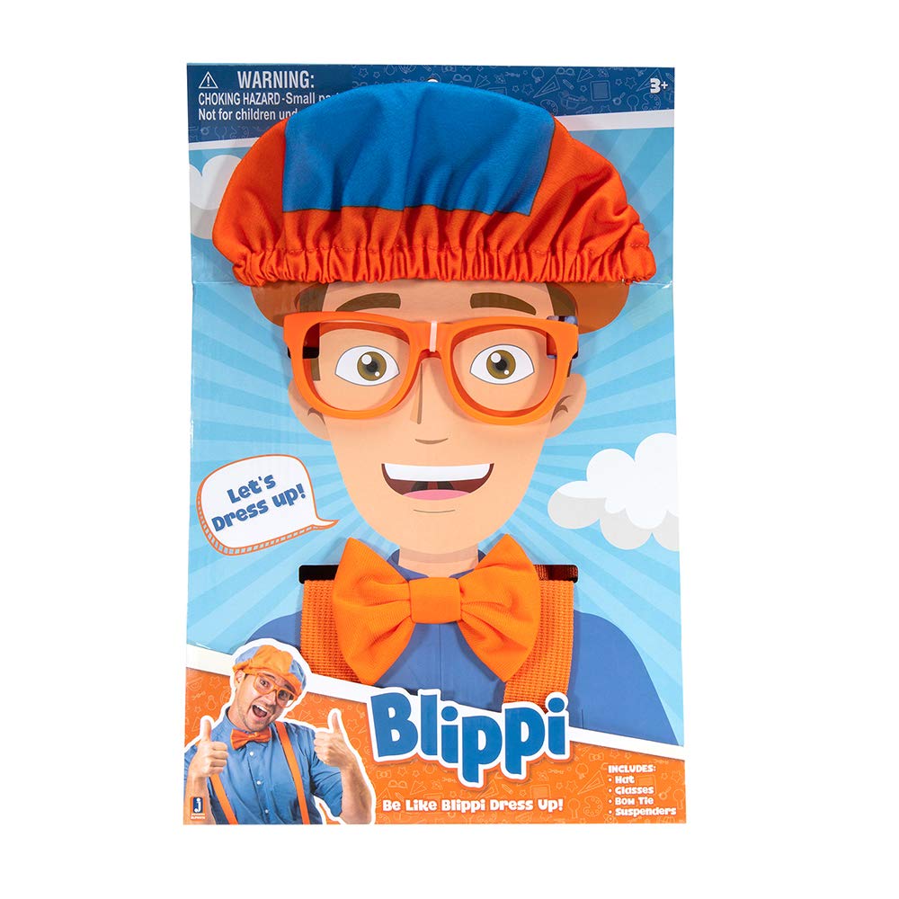 Toy Partner Blippi Roleplay Be Like Blippi, Multicolor, 888 BLP0012, Detective Blippi, One Size