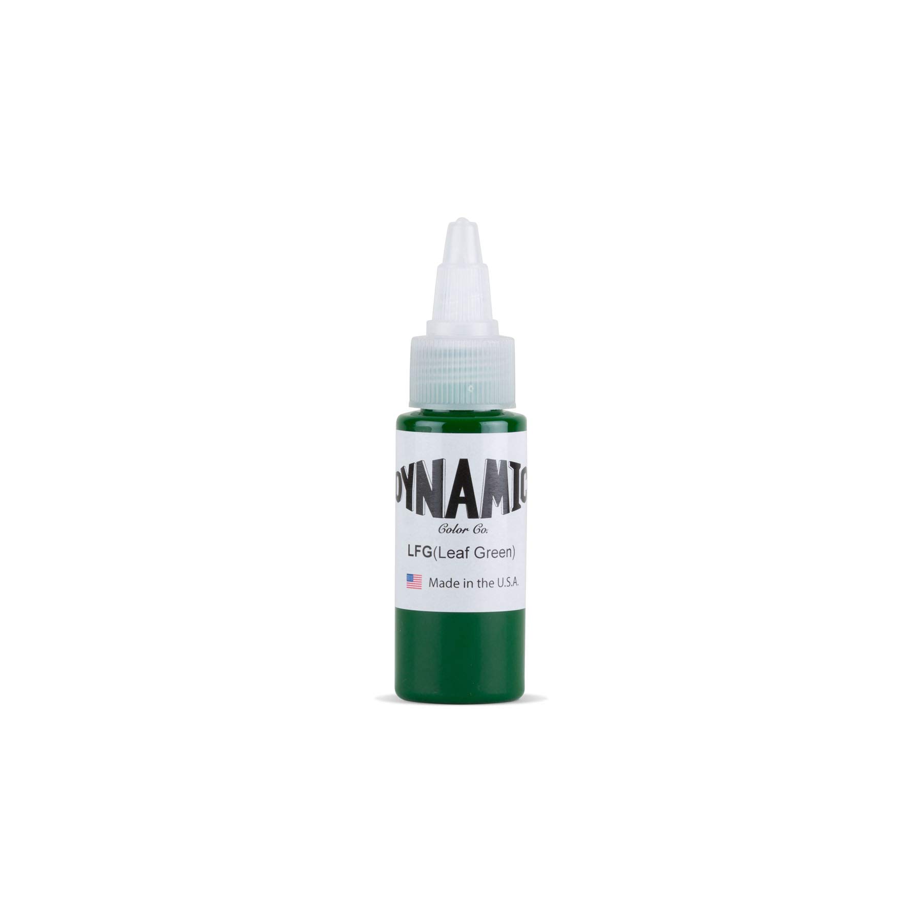 Dynamic Leaf Green Tattoo Ink Bottle 1oz