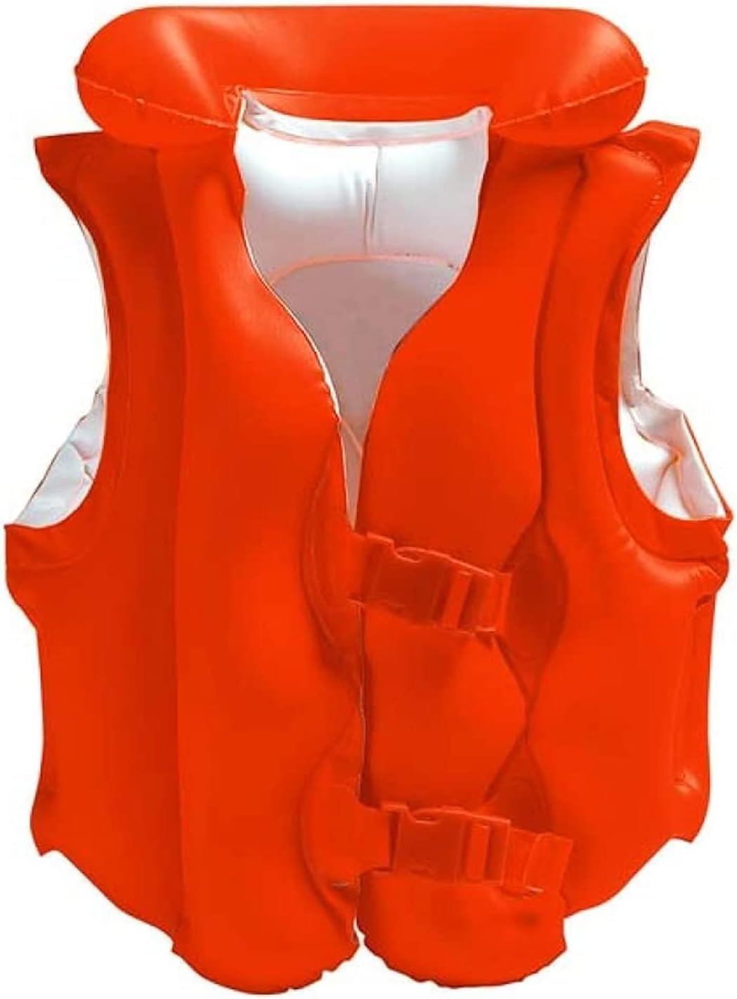 Toy ImagineToy Imagine Beginner Swim Vest Jacket for Kids Swimming Life Jacket | Delux Orange Life Jacket 3-6 Years|Swimming Pool Floats for Kids Swim Vest