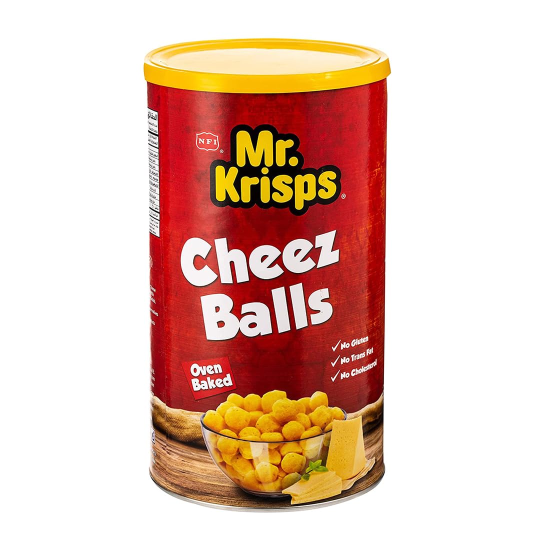 Mr.KrispsCheese Balls Can 80 Gm