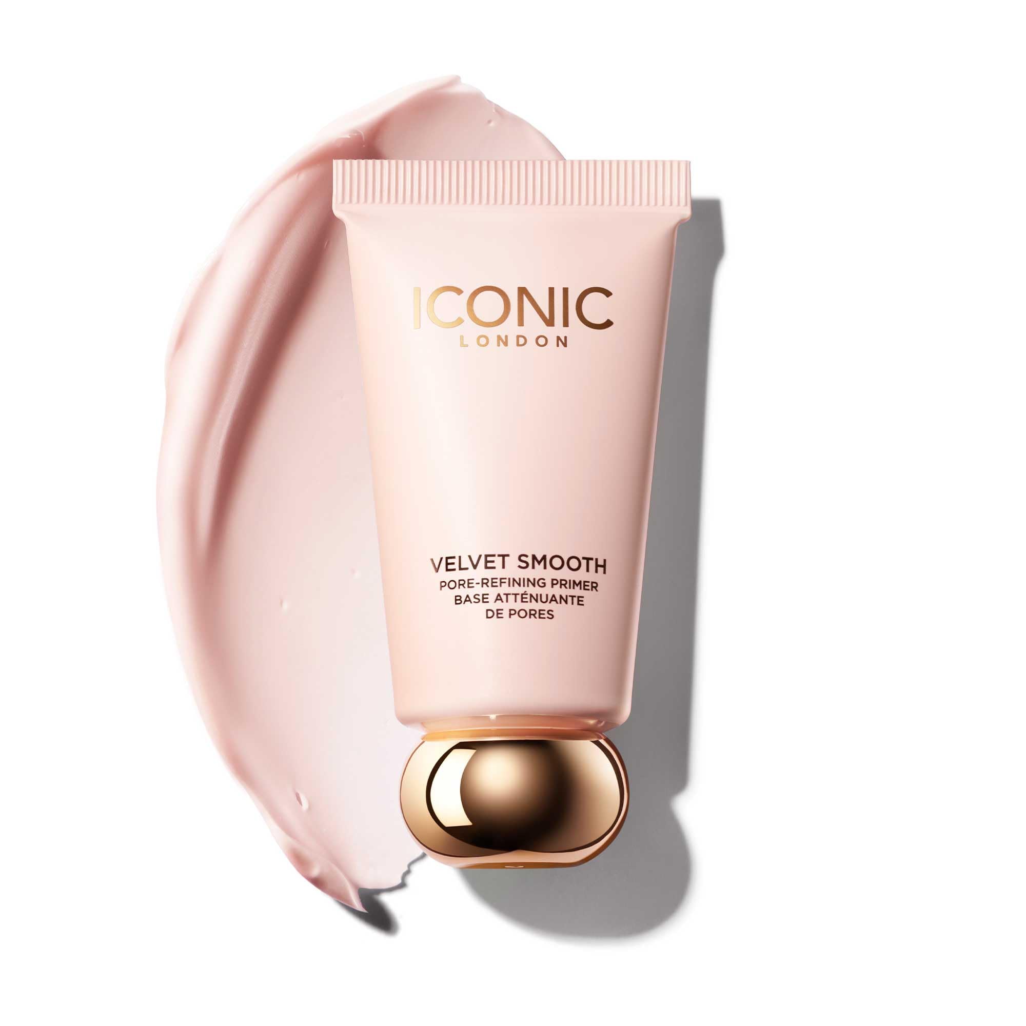 ICONIC LONDON Velvet Smooth Pore-Refining Primer | Whipped, Balmy Primer, Diffuses Pores, Cruelty-Free, Vegan Makeup, 1.01 Fl oz