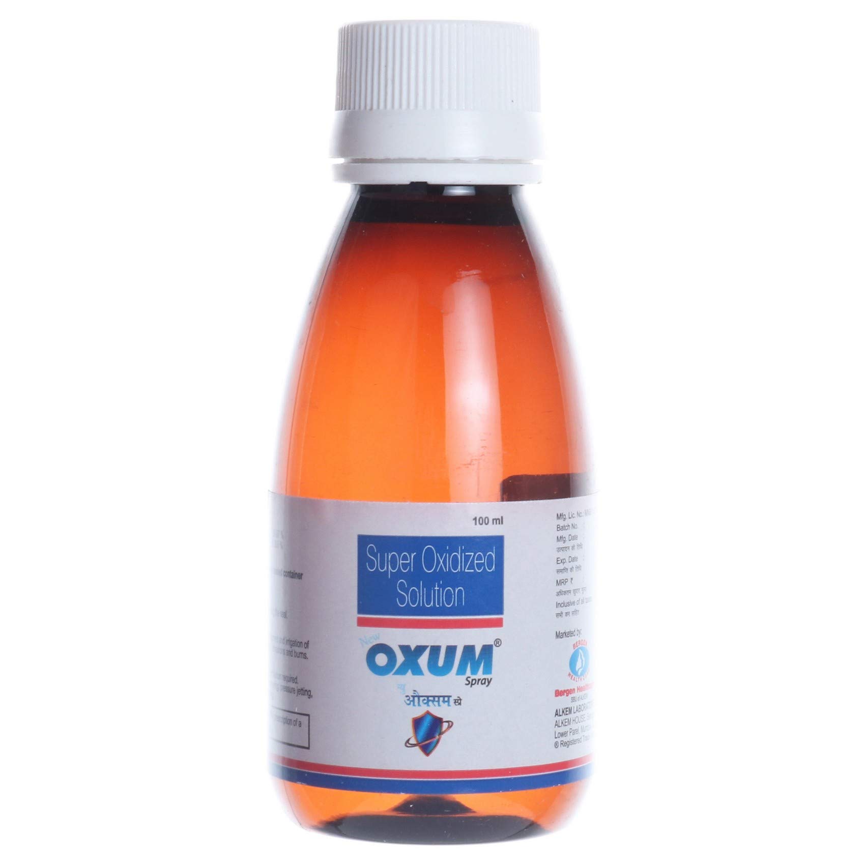 OXUMWound Care Solution Spray 100mL - A Super Oxidized Solution for Moistening, Cleaning and Debriding Wounds - Ready to use, Non-irritating, pH Neutral, Antimicrobial Solution