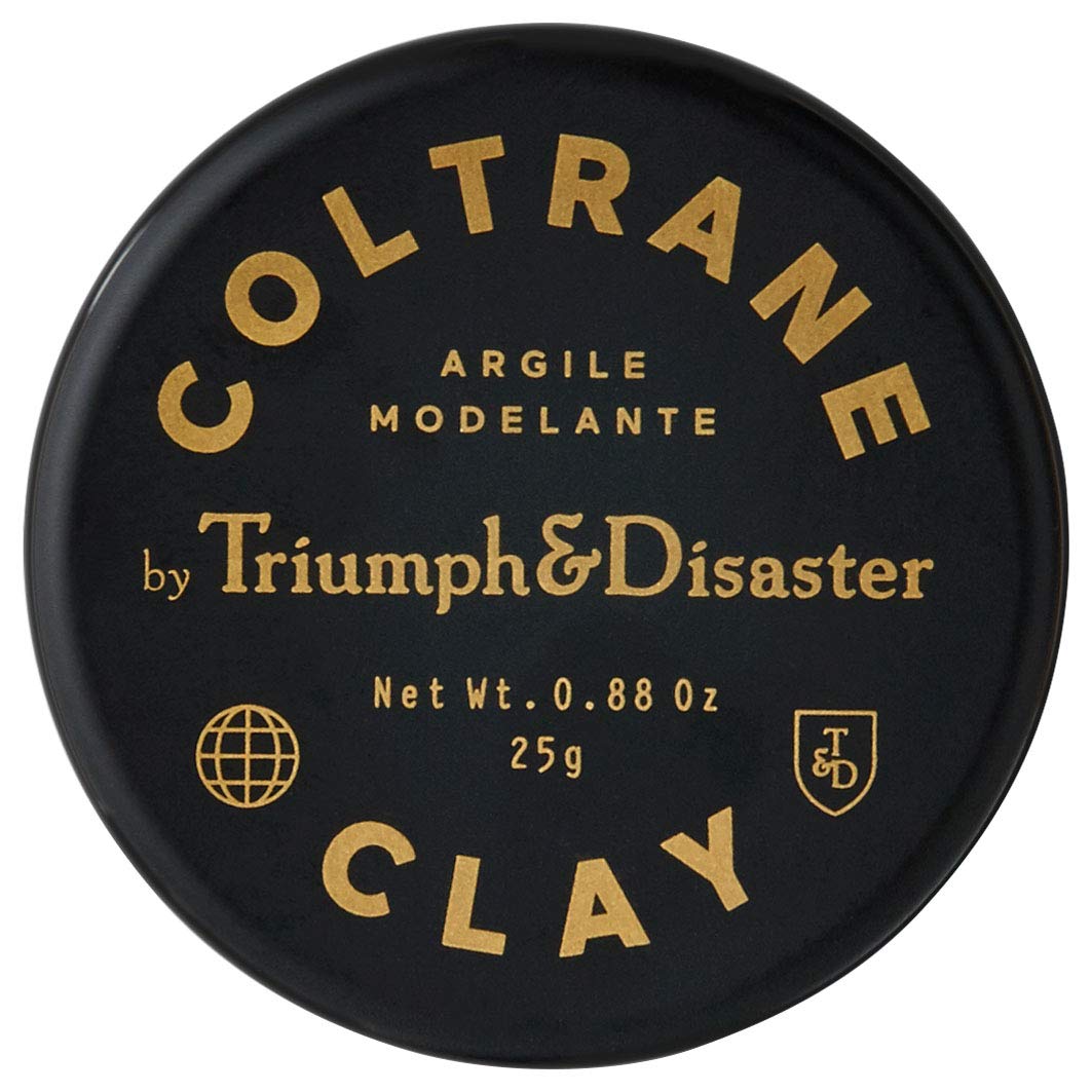 TRIUMPH & DISASTER | Coltrane Clay Hair Pomade | Medium Hold for Fine to Thick Hair - Matte Finish for Men, 25g