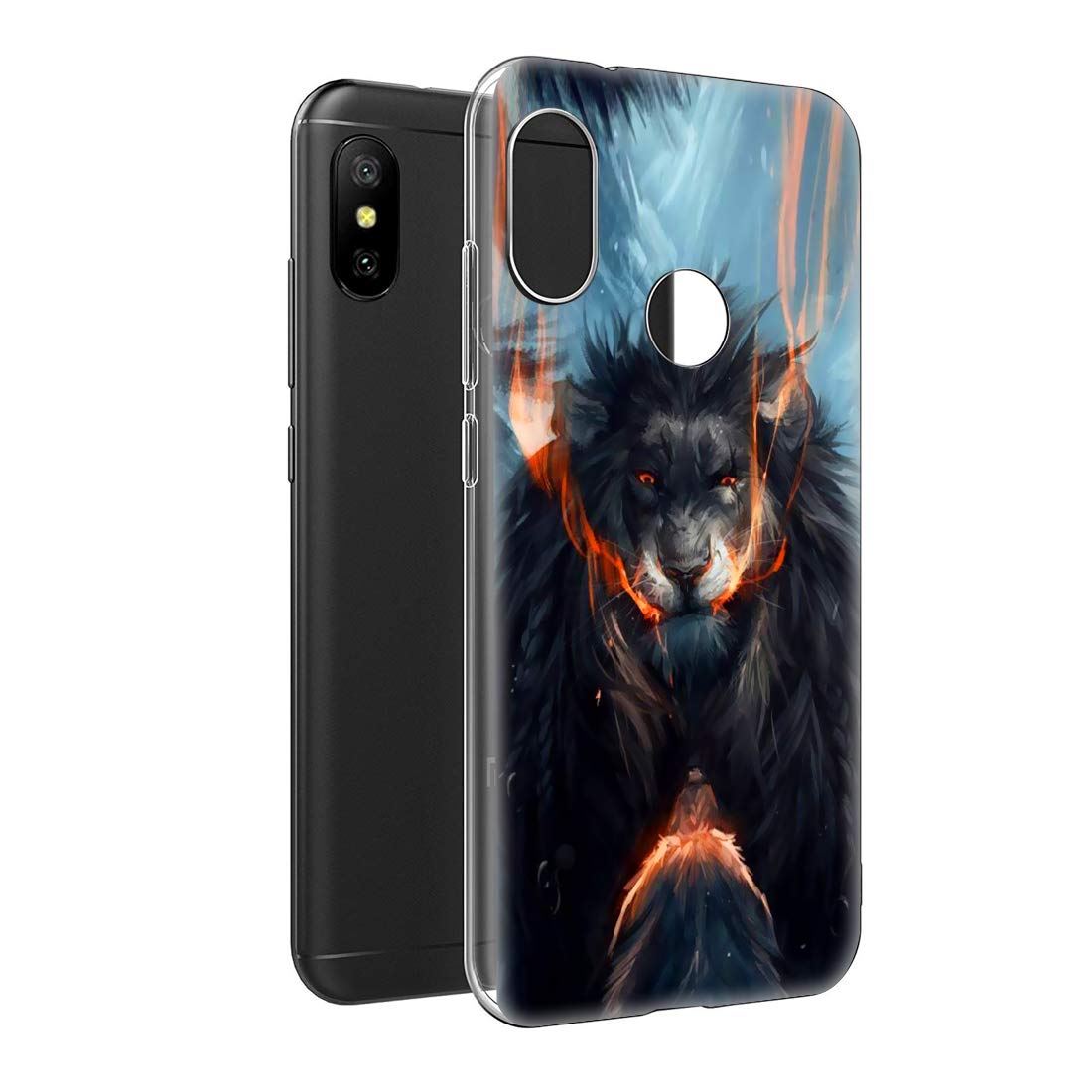 Fashionury ''Monster''Xiaomi Mi A2 Back Cover with Full Proof Protection, Stylish Design and Premium Look Back Case Cover for Mi A2 / Xiaomi Mi A2