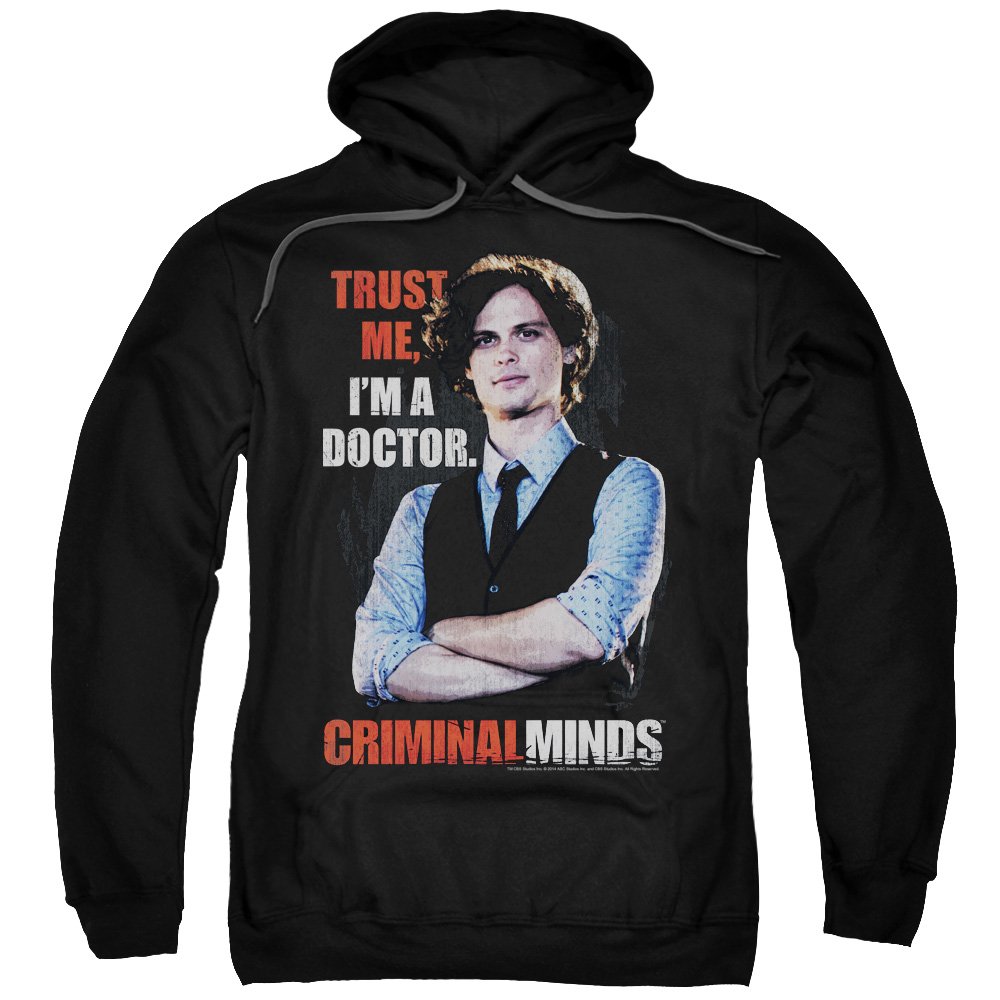 TrevcoCriminal Minds FBI Drama Series Spencer Trust Me I'm A Dr. Adult PullOver Hoodie