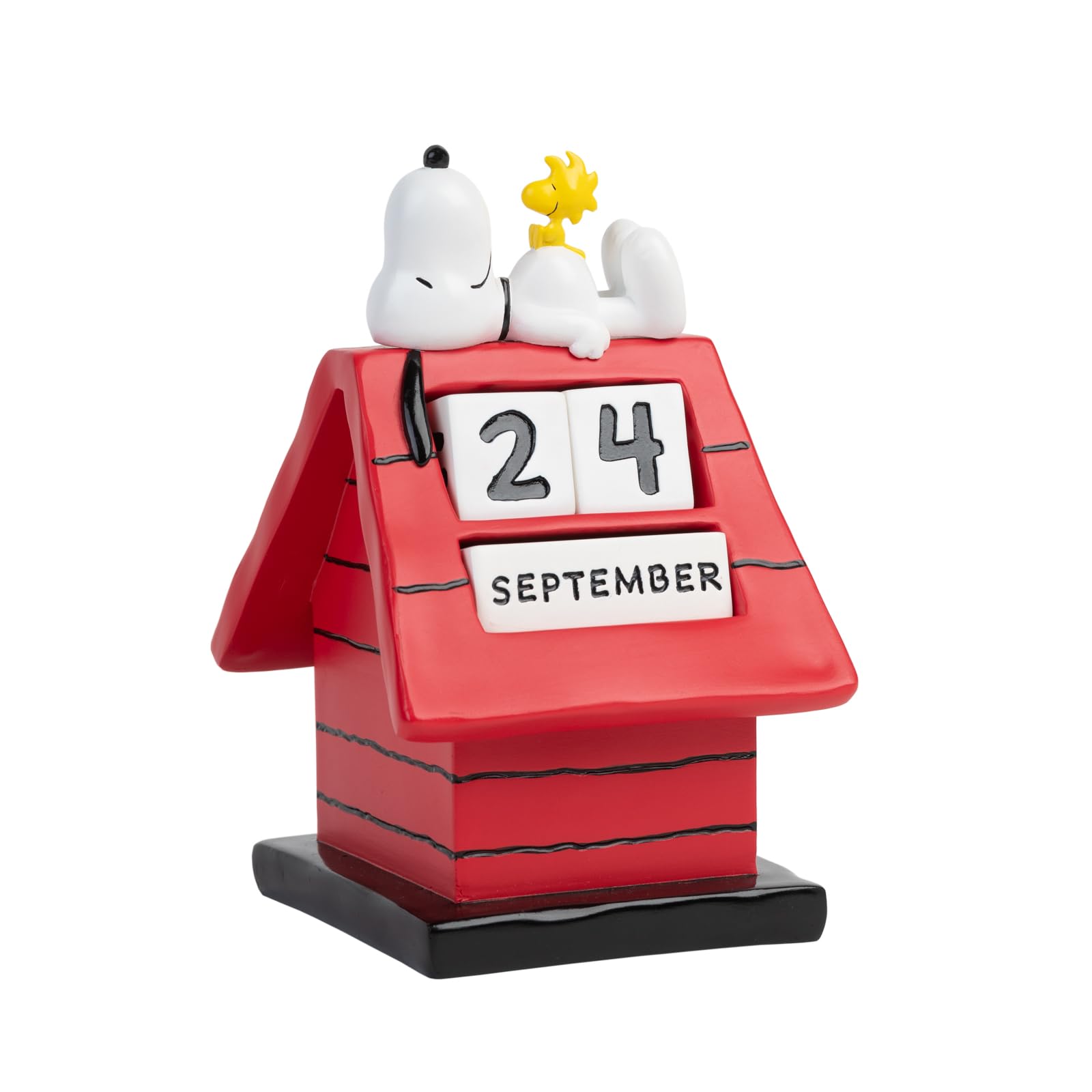 Grupo Erik Snoopy Perpetual Calendar - Doghouser | Flip Calendar, Perpetual Calendars, Desk Calendar, Cool Calendar | Snoopy Figure, Snoopy Gifts