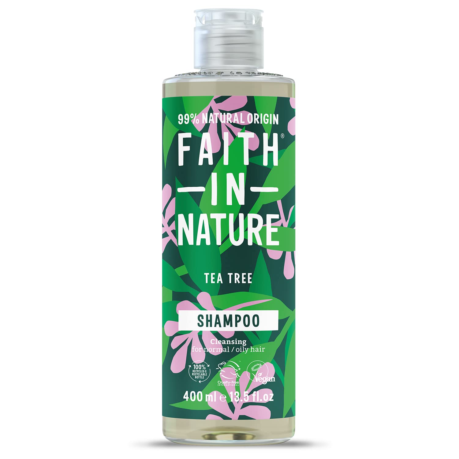 Faith In Nature Tea Tree Shampoo, 400ml